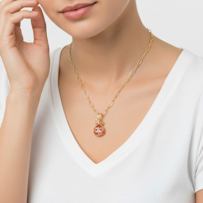 Euphoria Mystic Topaz Pendant Necklace