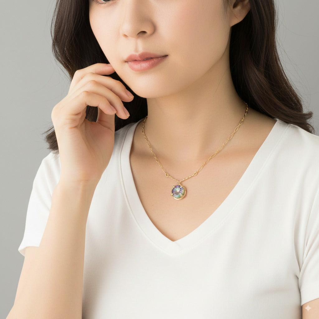 Mystic Topaz Necklace