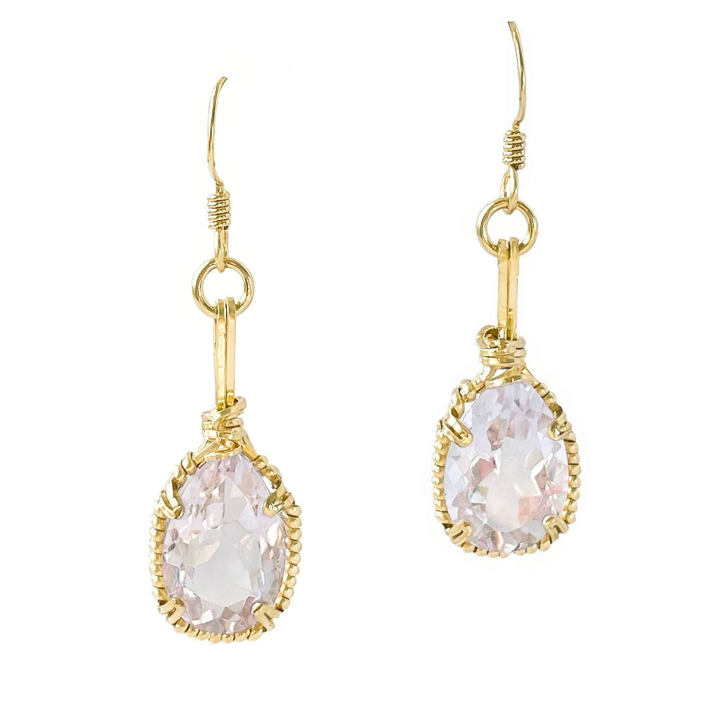Kunzite Dangle Earrings