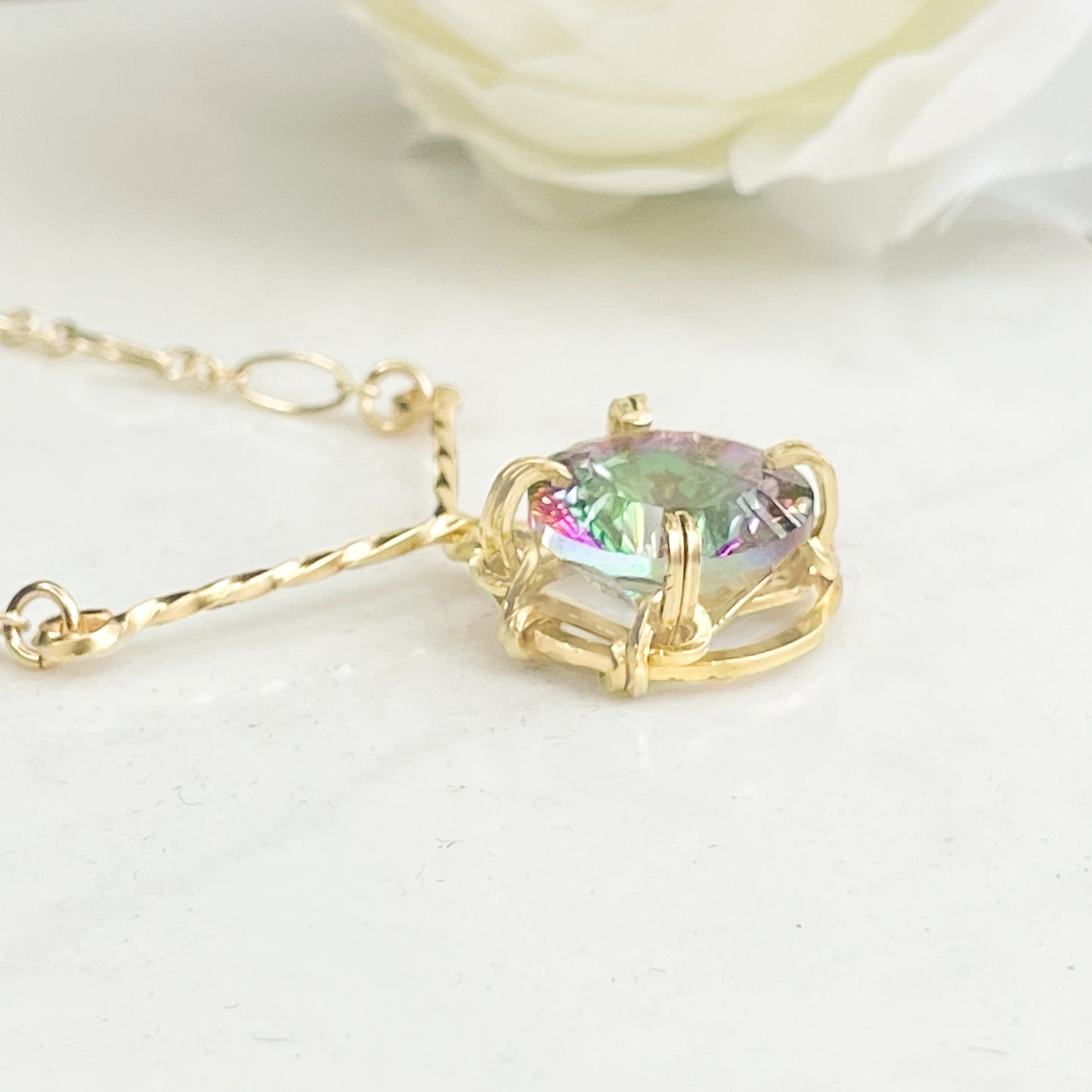 Mystic Topaz Necklace