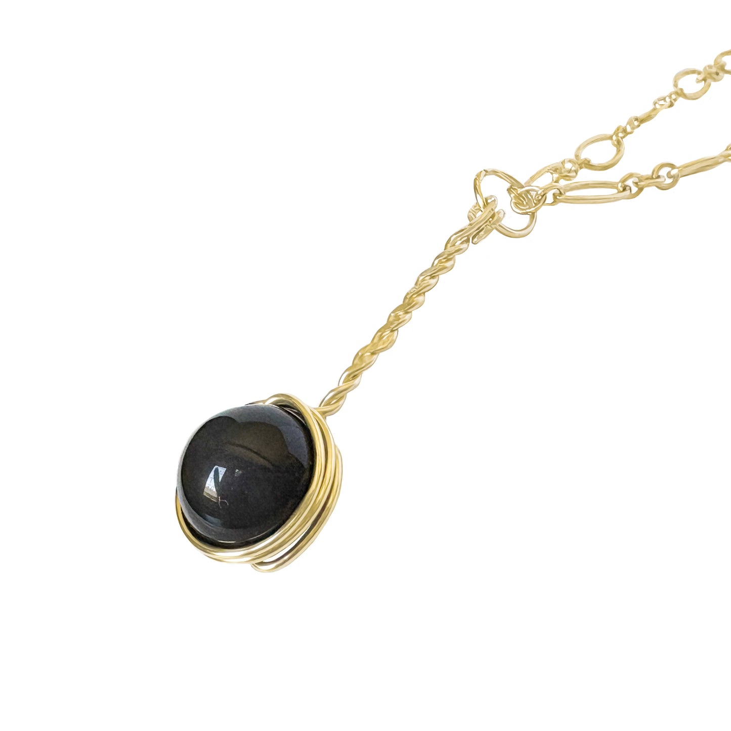 Black Onyx Pendant Necklace