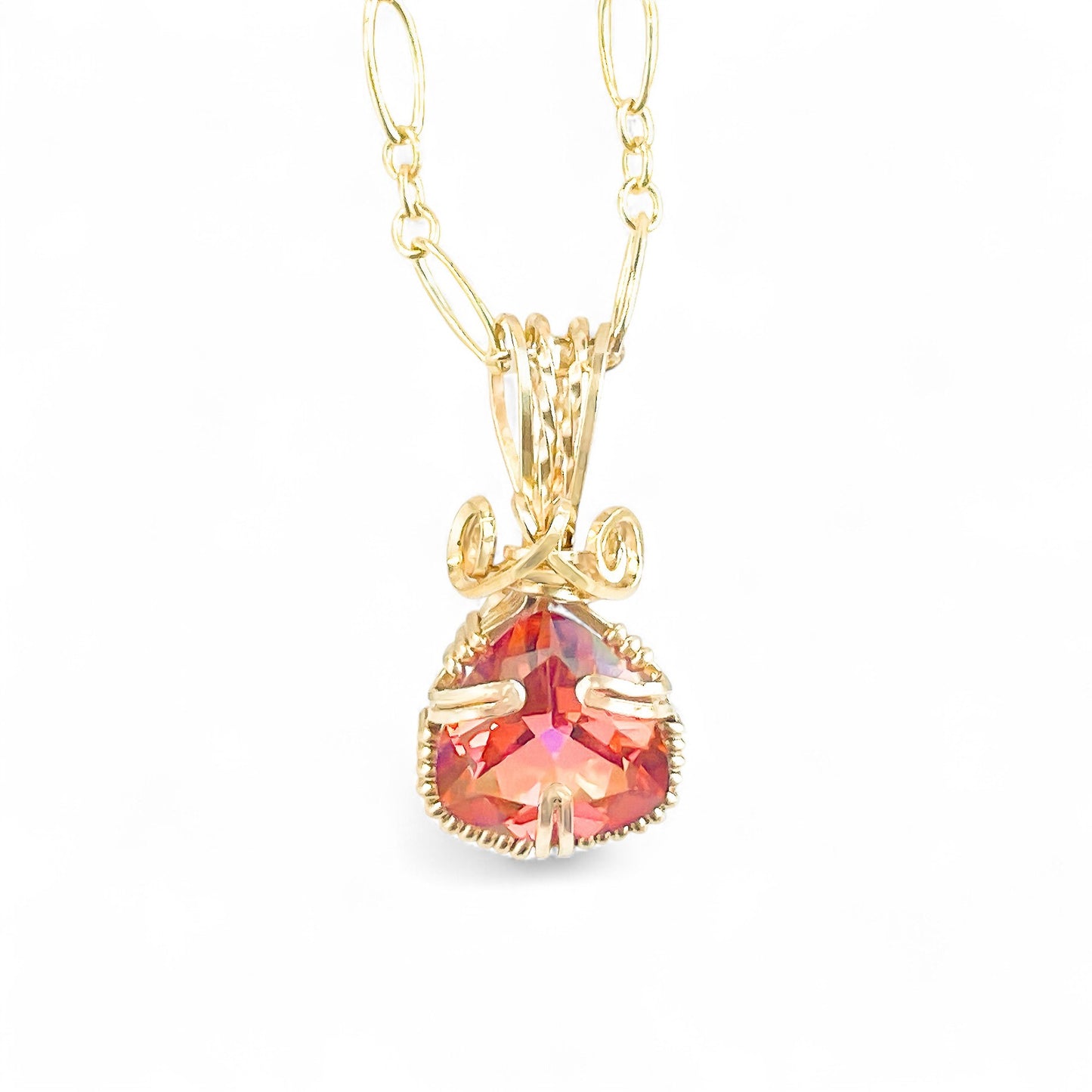 Euphoria Mystic Topaz Pendant Necklace