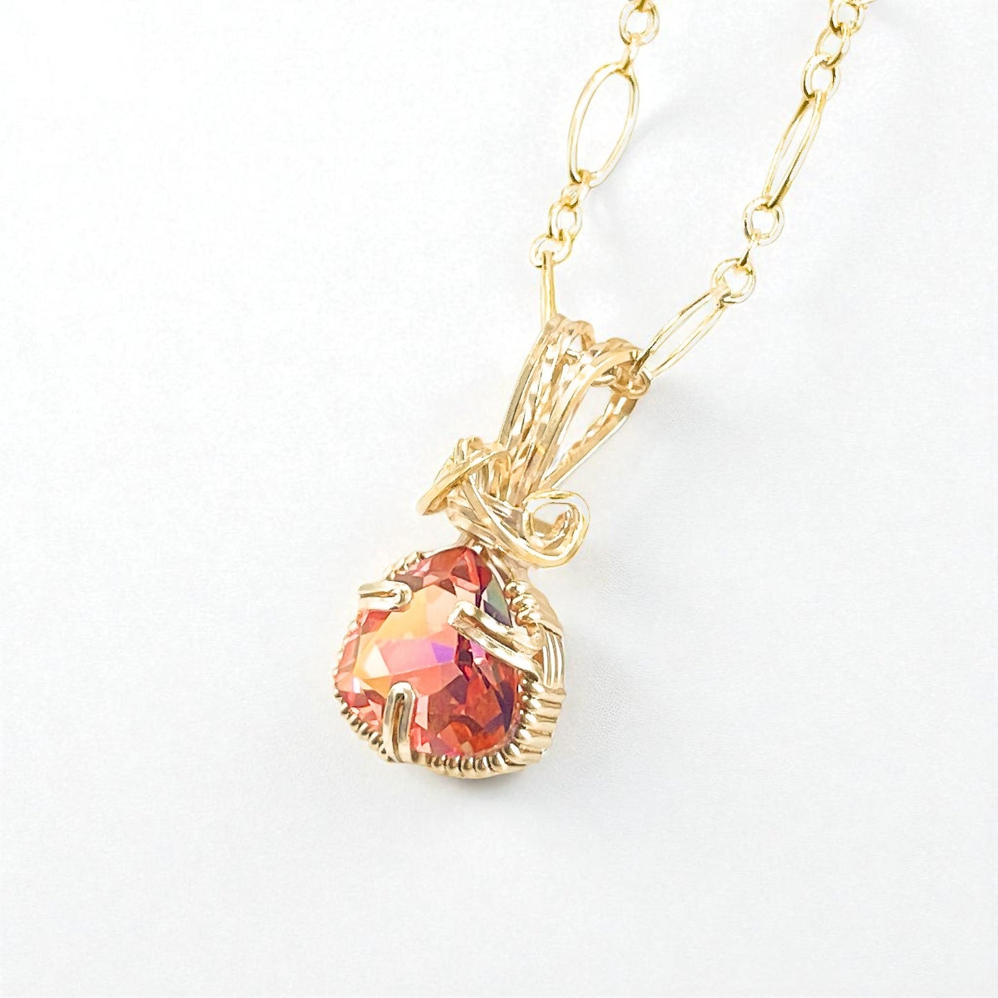 Euphoria Mystic Topaz Pendant Necklace
