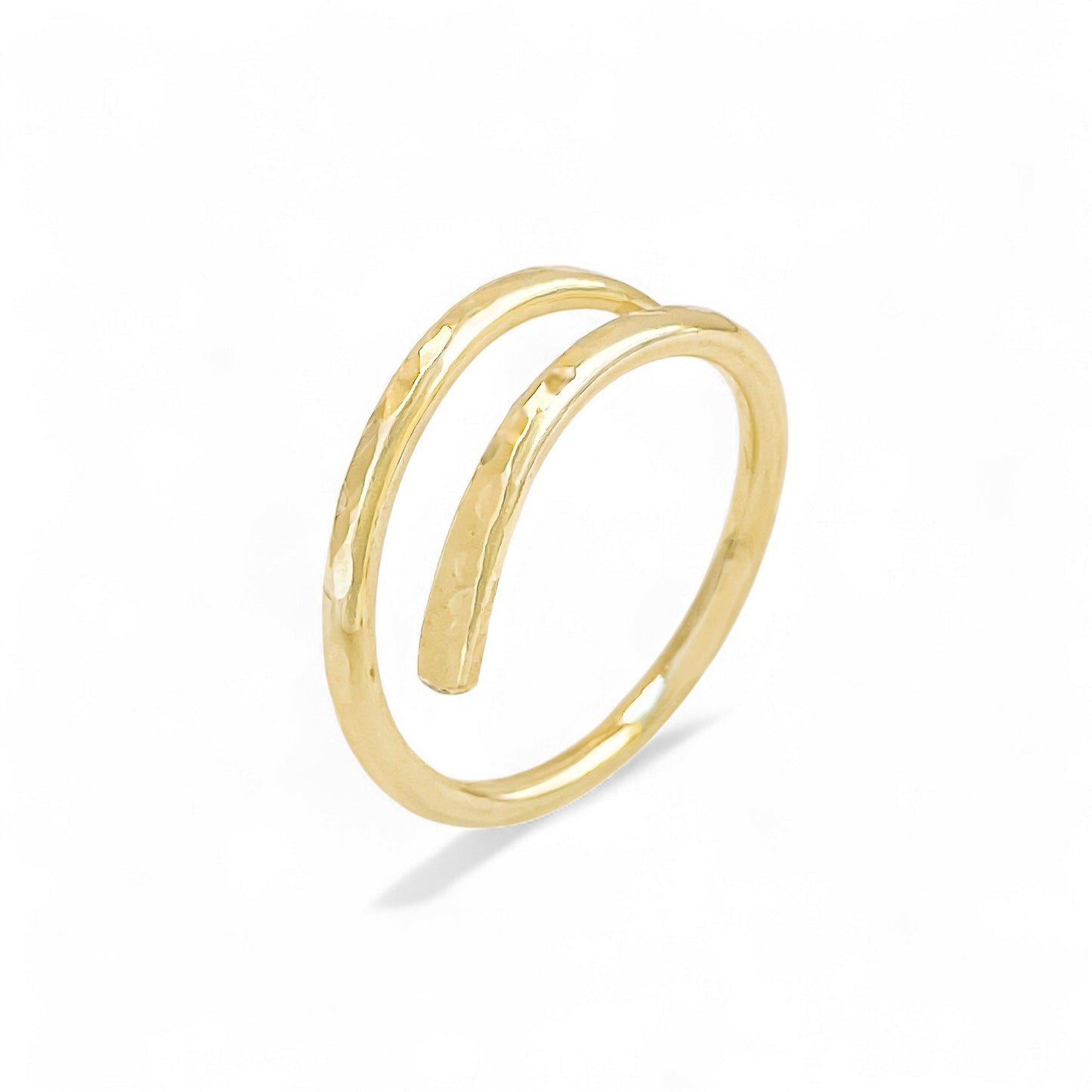 Gold Double Layer Ring
