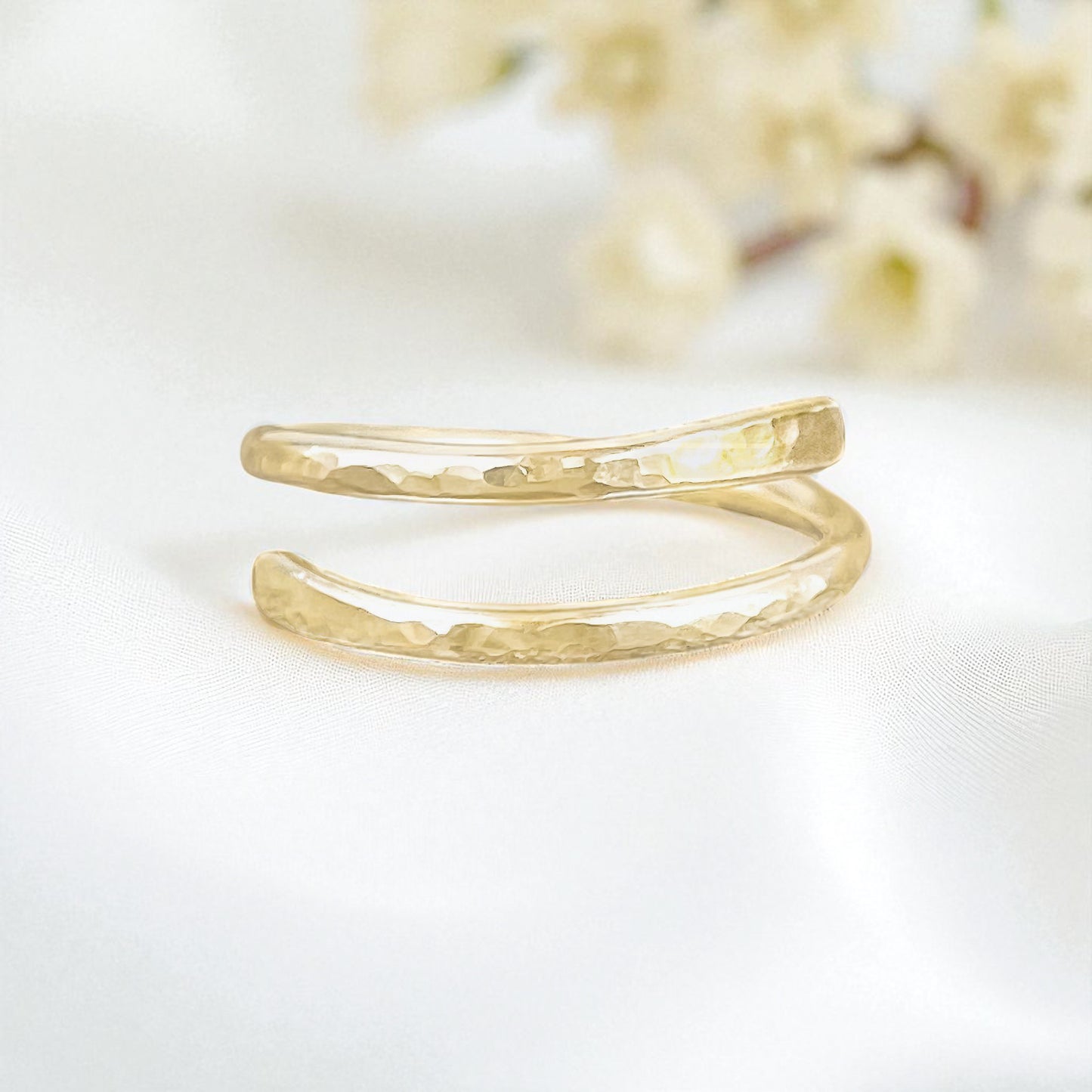 Gold Double Layer Ring