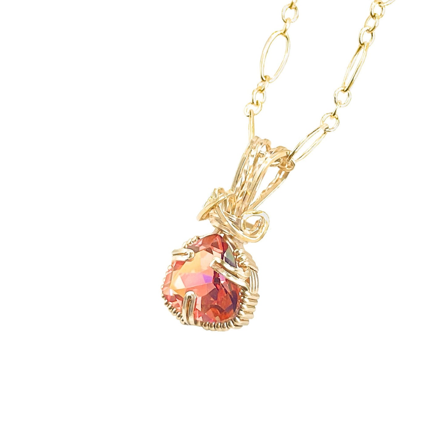 Euphoria Mystic Topaz Pendant Necklace