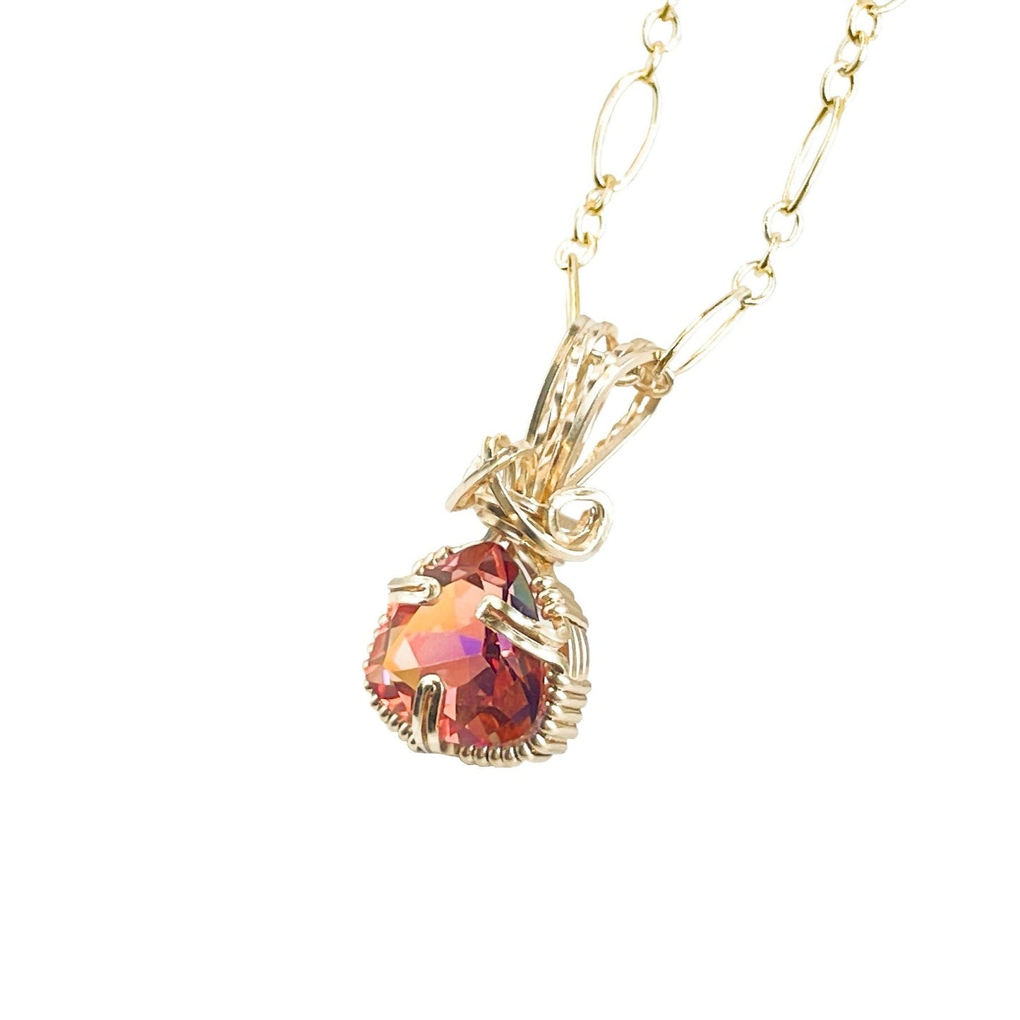 Euphoria Mystic Topaz Pendant Necklace