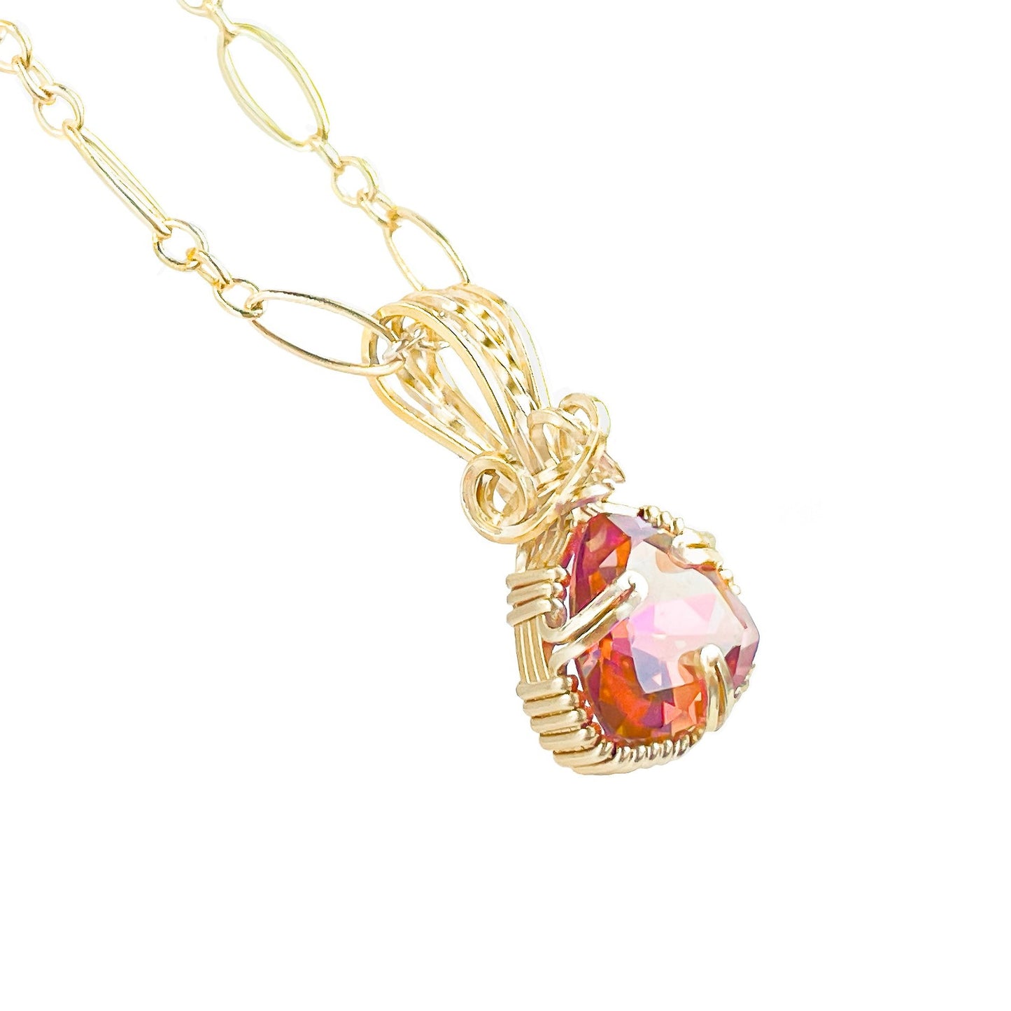 Euphoria Mystic Topaz Pendant Necklace