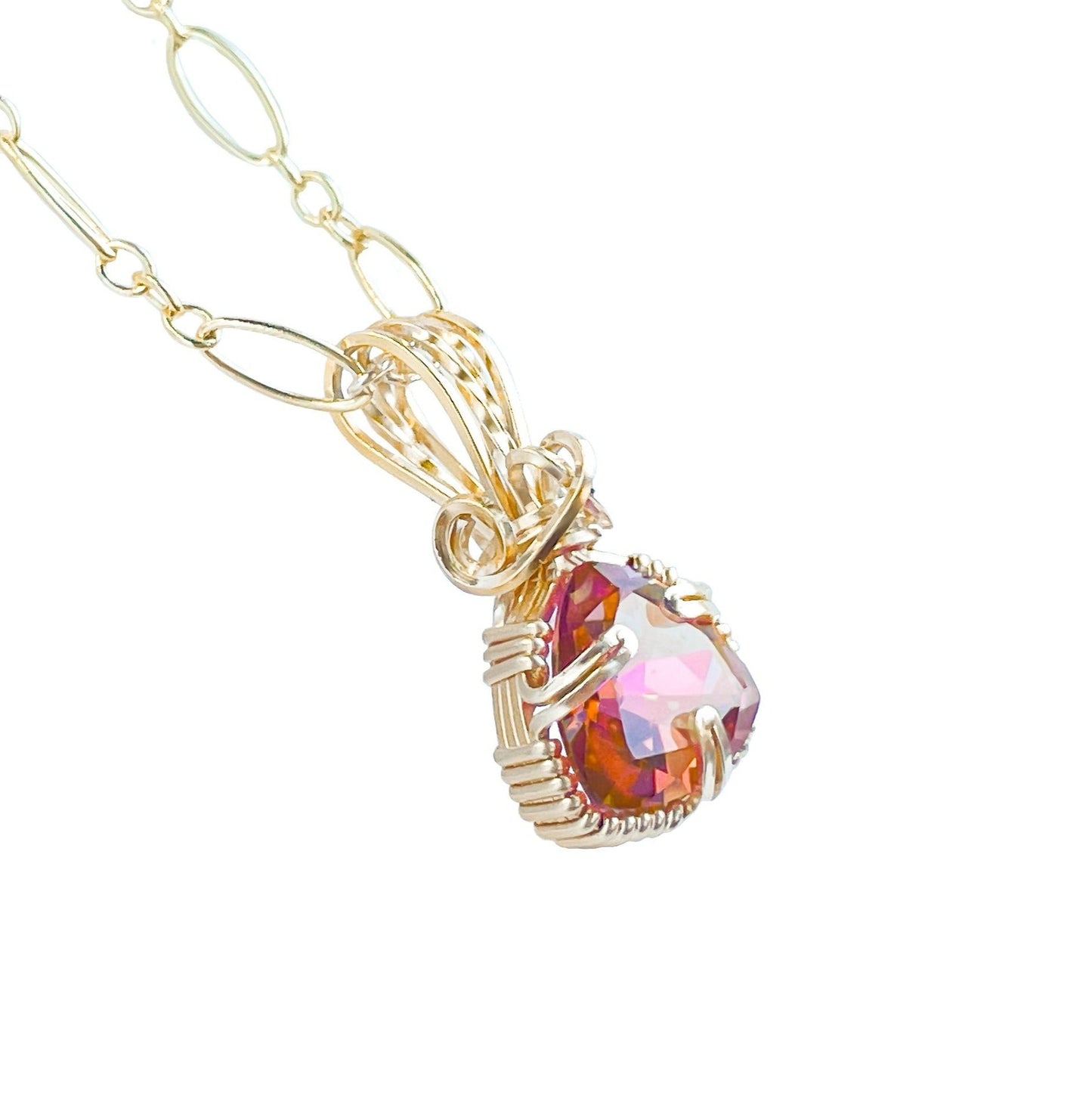 Euphoria Mystic Topaz Pendant Necklace