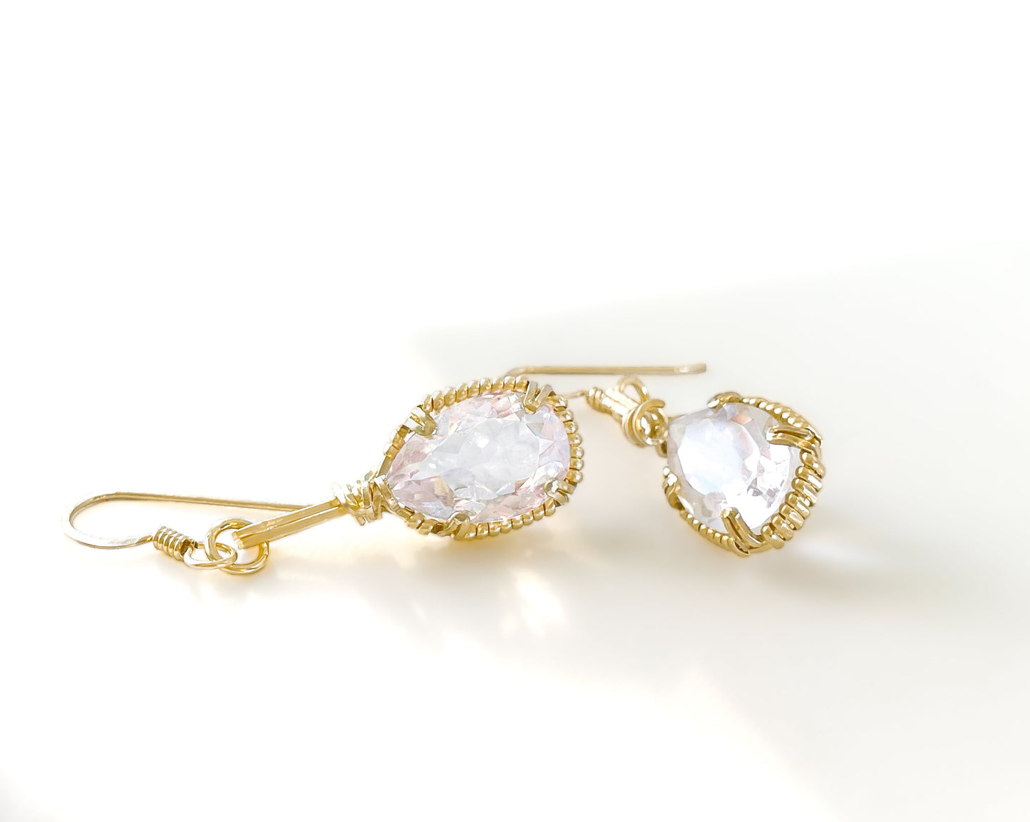 Kunzite Dangle Earrings