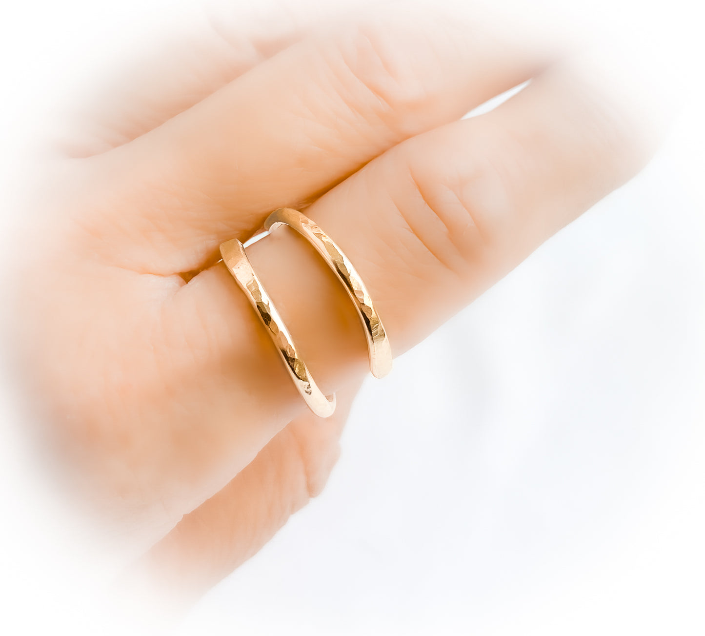 Gold Double Layer Ring