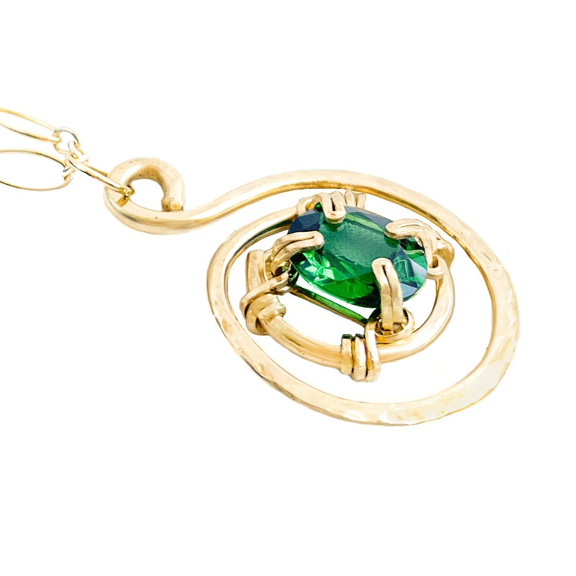 Emerald S Pendant Neckace