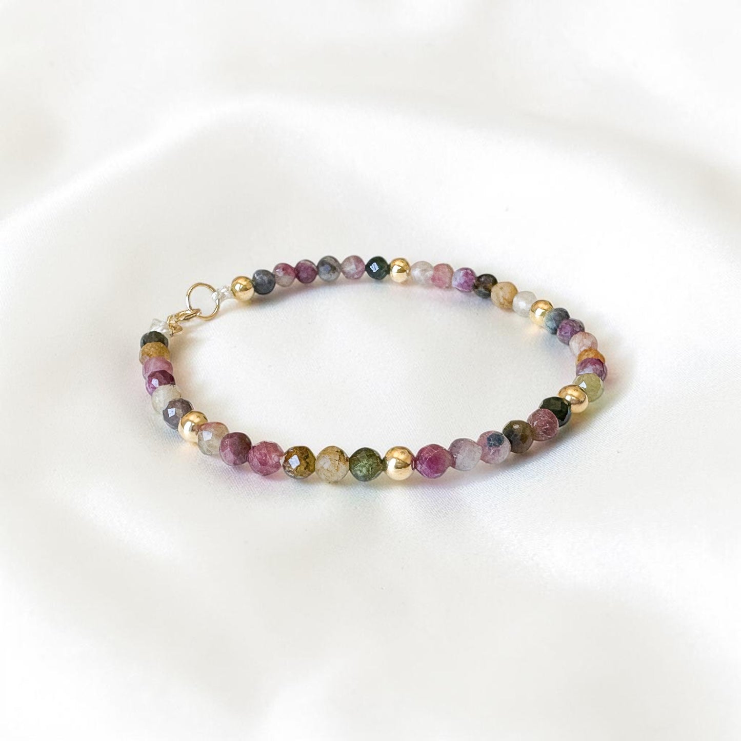 Tourmaline Beaded Bracelet