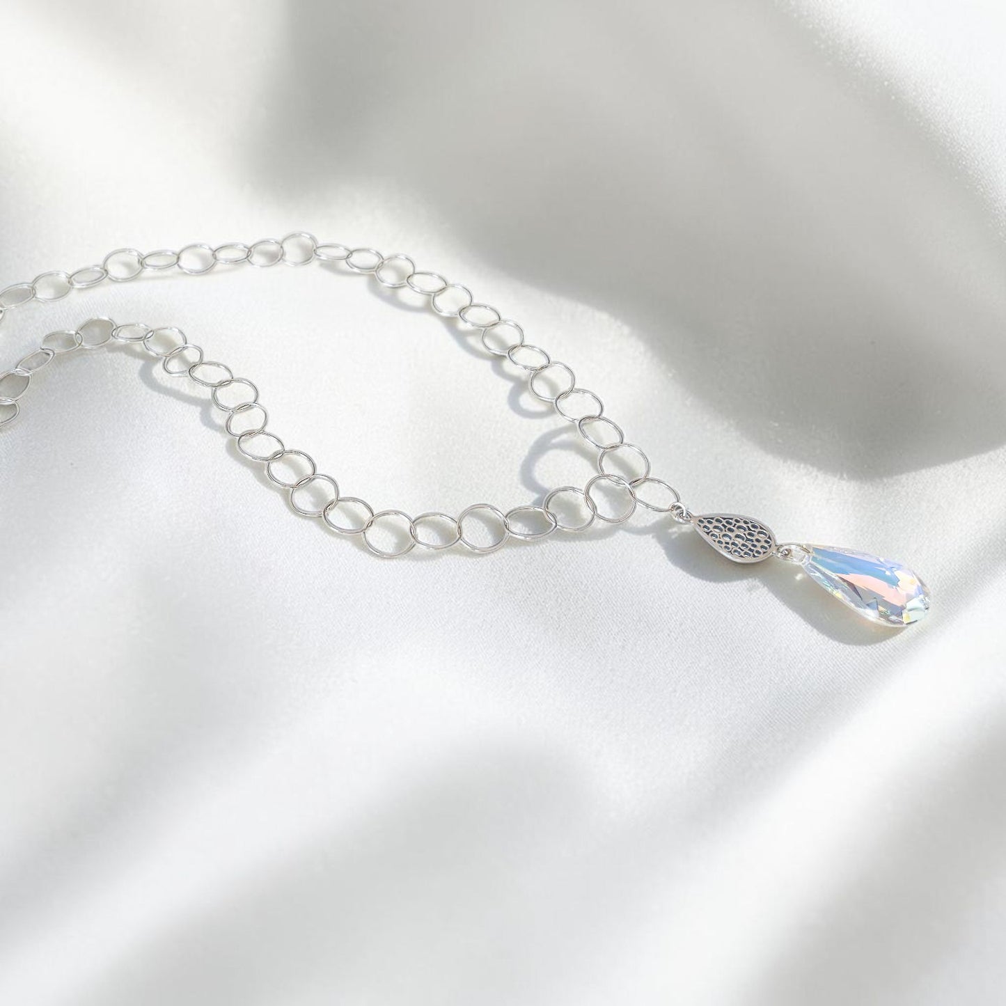 Swarovski Crystal Large Link Necklace