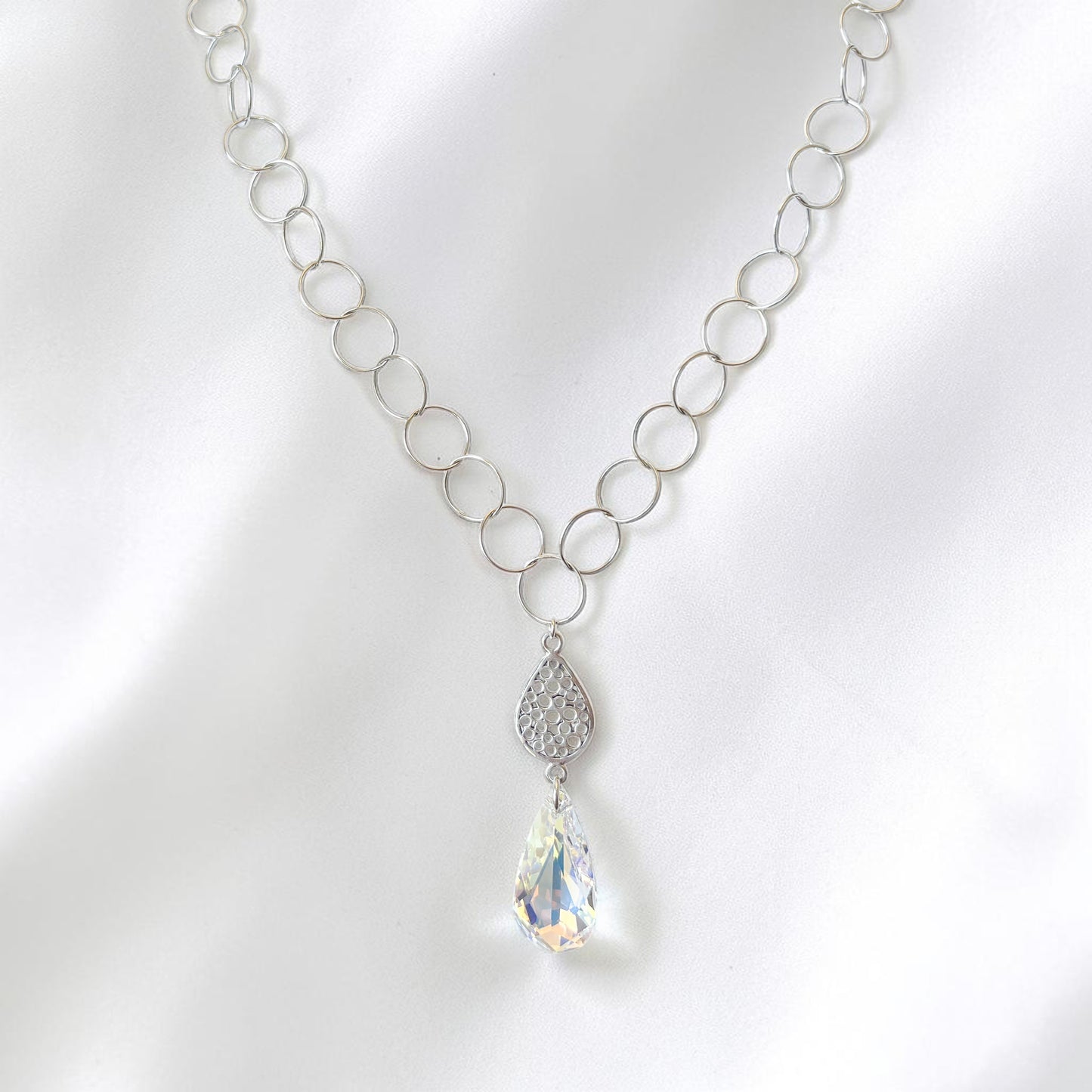 Swarovski Crystal Large Link Necklace