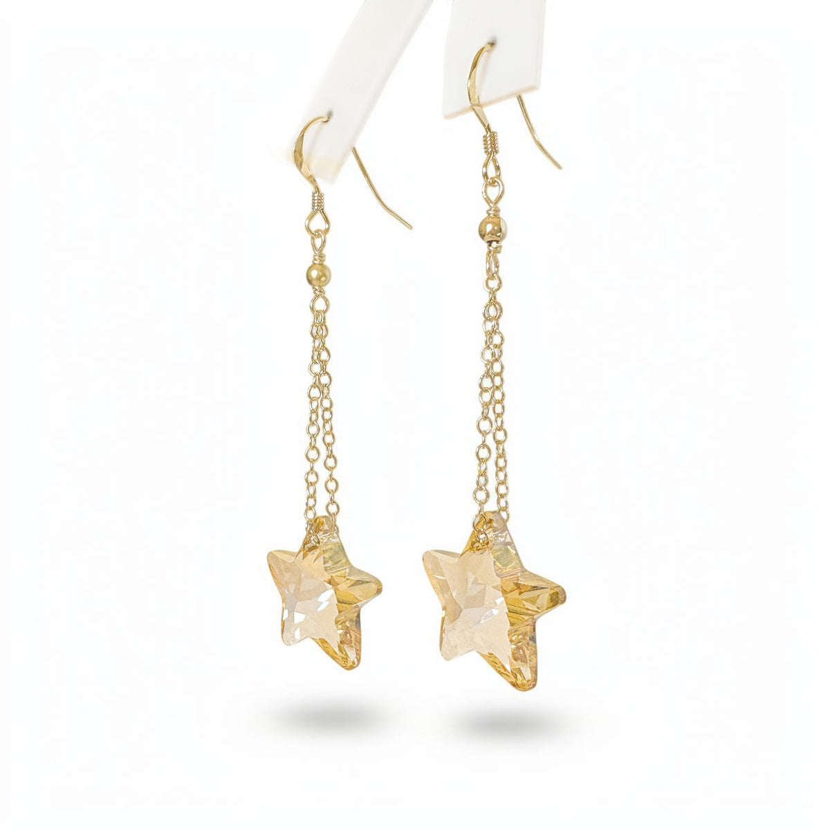 Swarovski Crystal Star Earrings