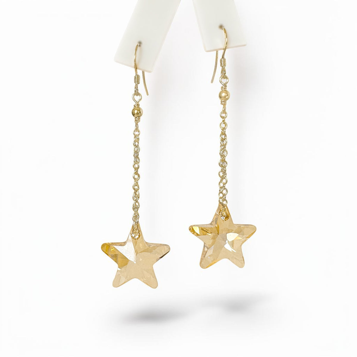 Swarovski Crystal Star Earrings