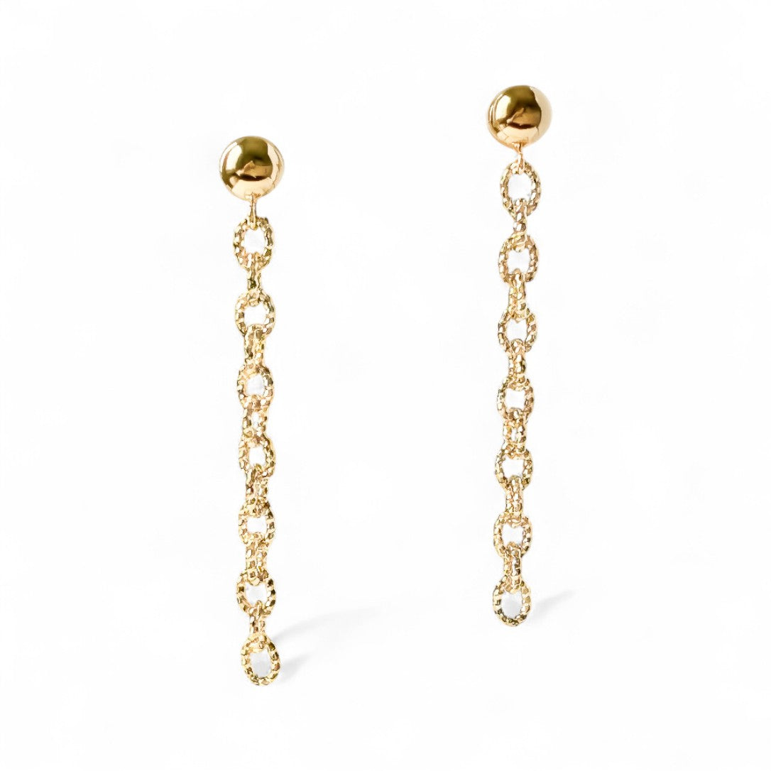 Gold Chain Earrings