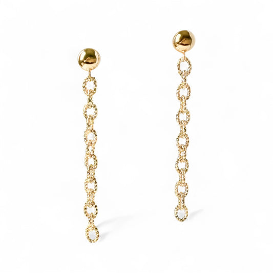 Gold Chain Earrings