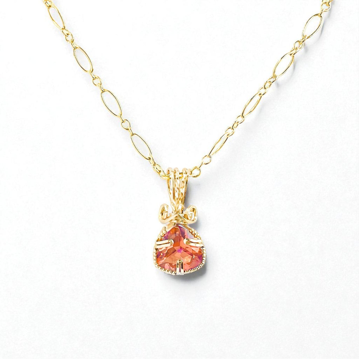 Euphoria Mystic Topaz Pendant Necklace