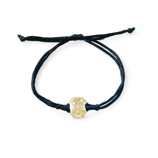 Lemon Quartz Adjustable Cord Bracelet
