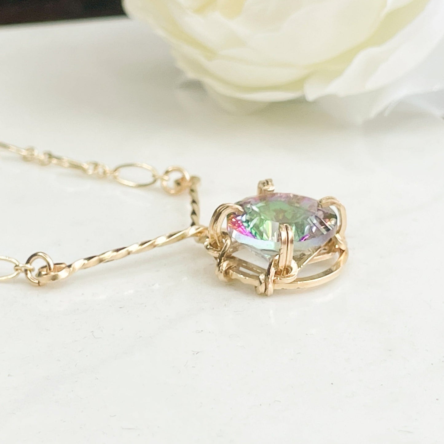 Mystic Topaz Necklace