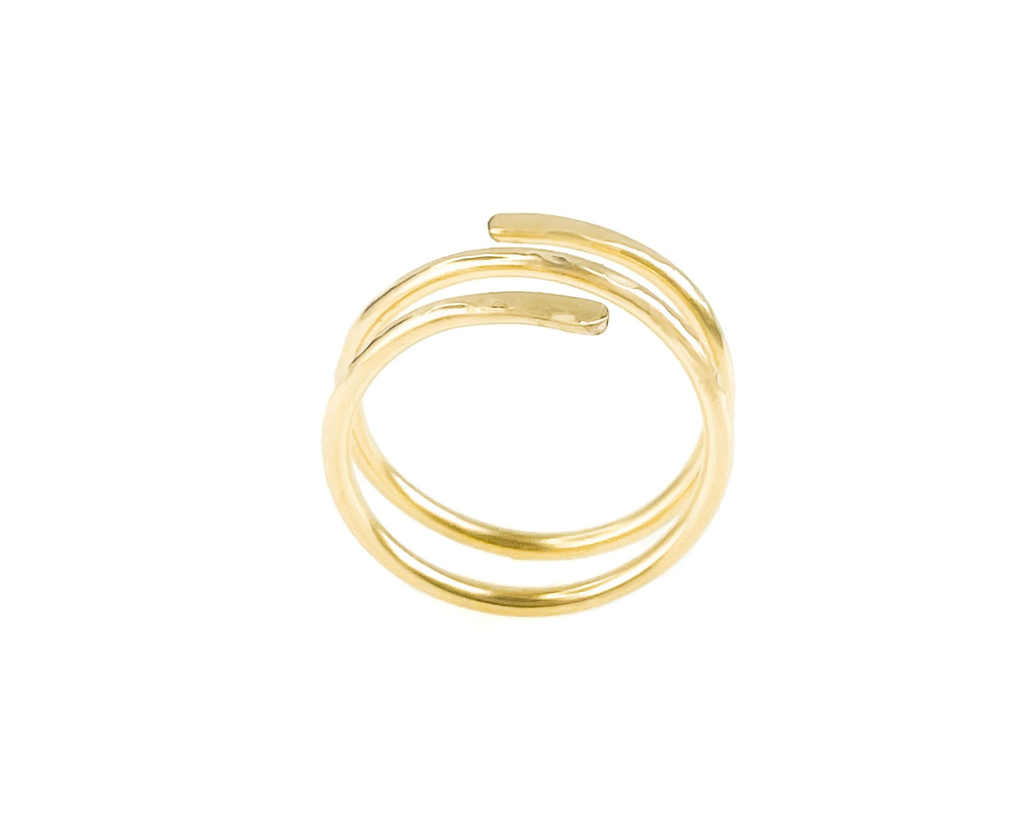 Gold Three Layer Ring