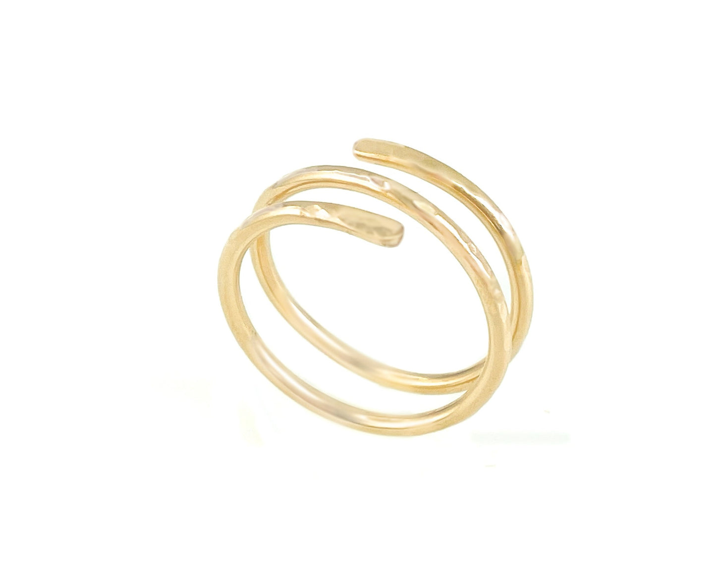 Gold Three Layer Ring