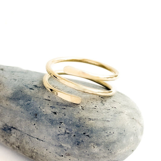 Gold Three Layer Ring