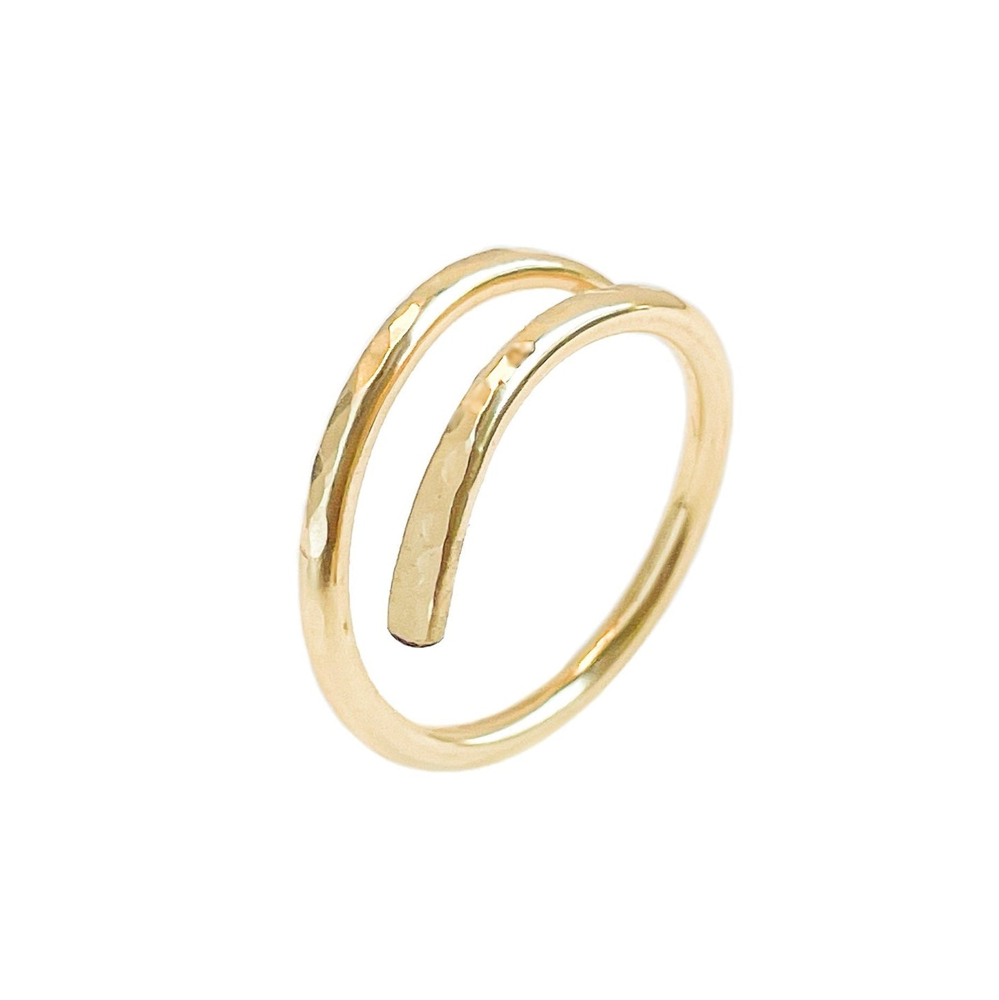 Gold Double Layer Ring